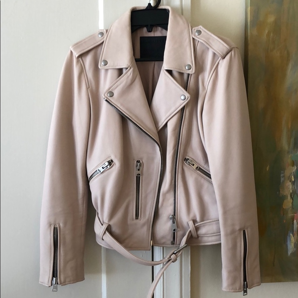 Allsaints Balfern leather jacket